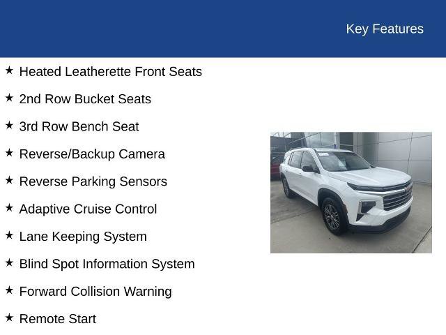 Used 2026 Chevrolet Traverse LT w/ LPO, Floor Liner Package FWD image 36