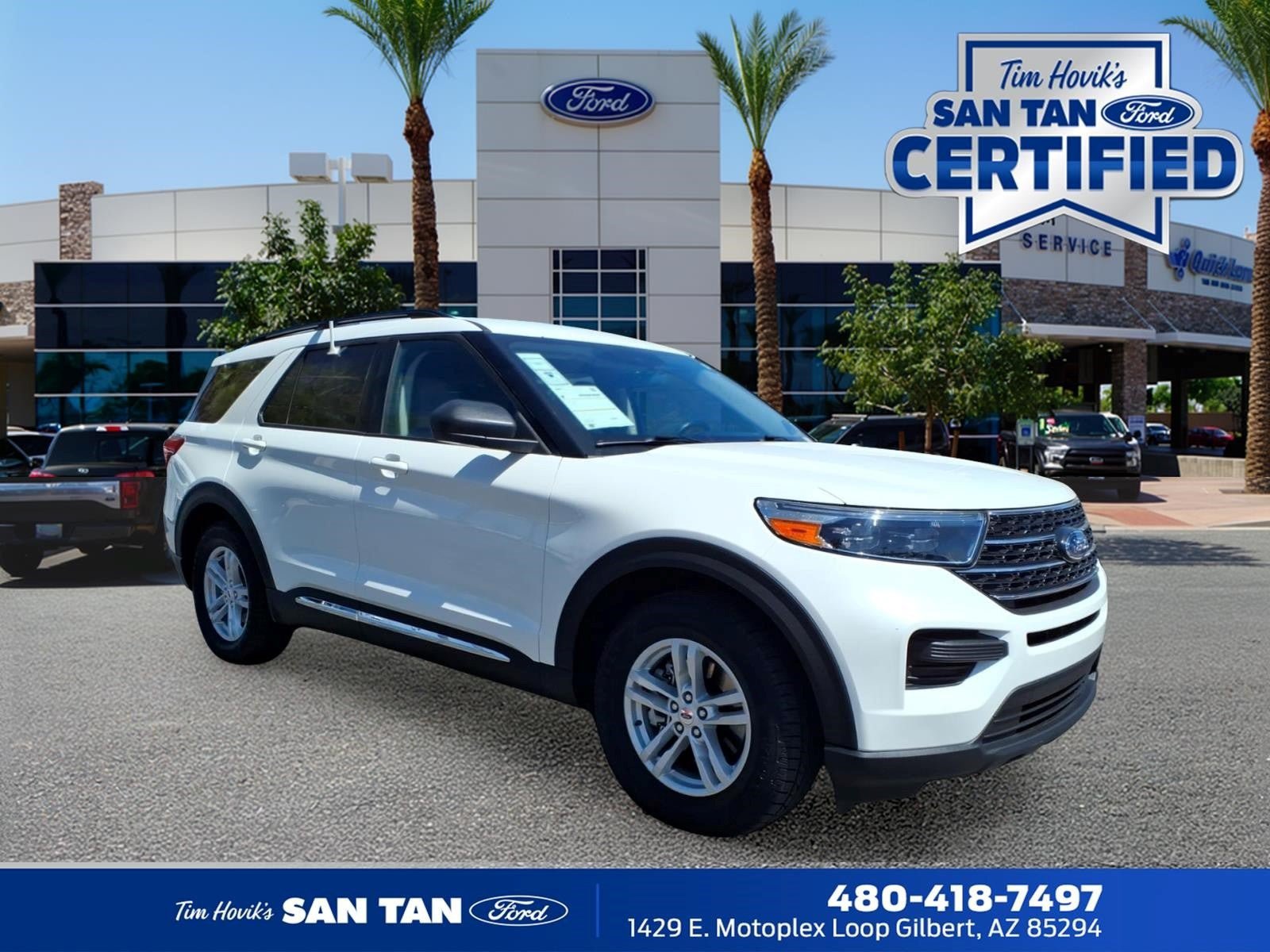 Certified 2023 Ford Explorer XLT RWD image 1