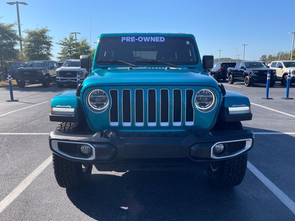 Used 2020 Jeep Wrangler Unlimited Sahara AWD/4WD image 2