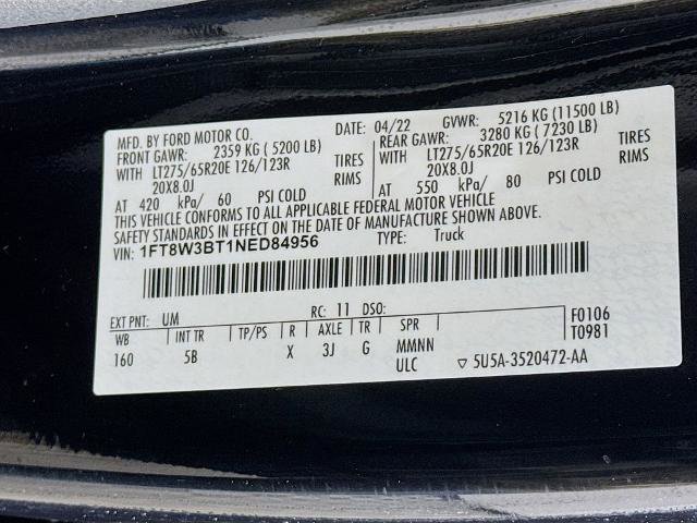 Certified 2022 Ford F350 Lariat w/ Lariat Ultimate Package AWD/4WD image 31