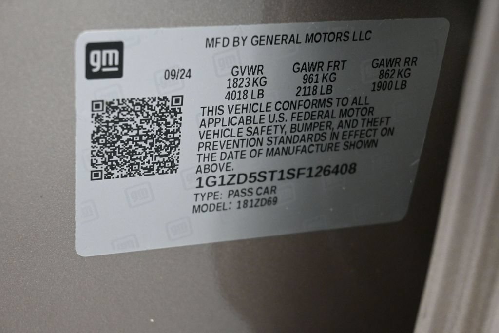 Used 2025 Chevrolet Malibu LT FWD image 18