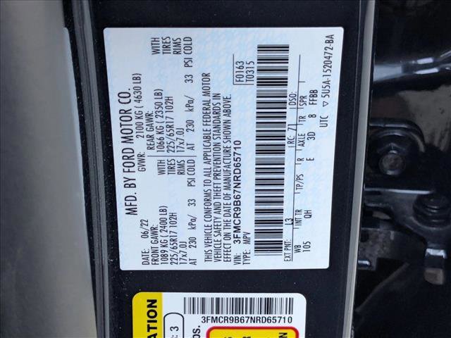 Certified 2022 Ford Bronco Sport Big Bend image 25