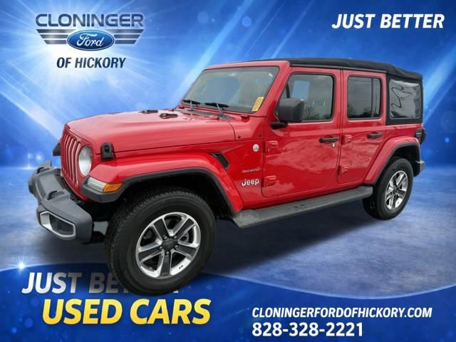 Used 2018 Jeep Wrangler Unlimited Sahara image 1