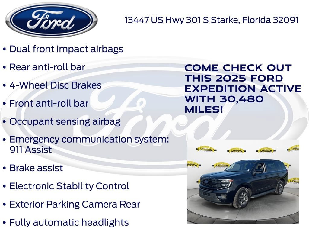 Certified 2025 Ford Expedition Active RWD image 32