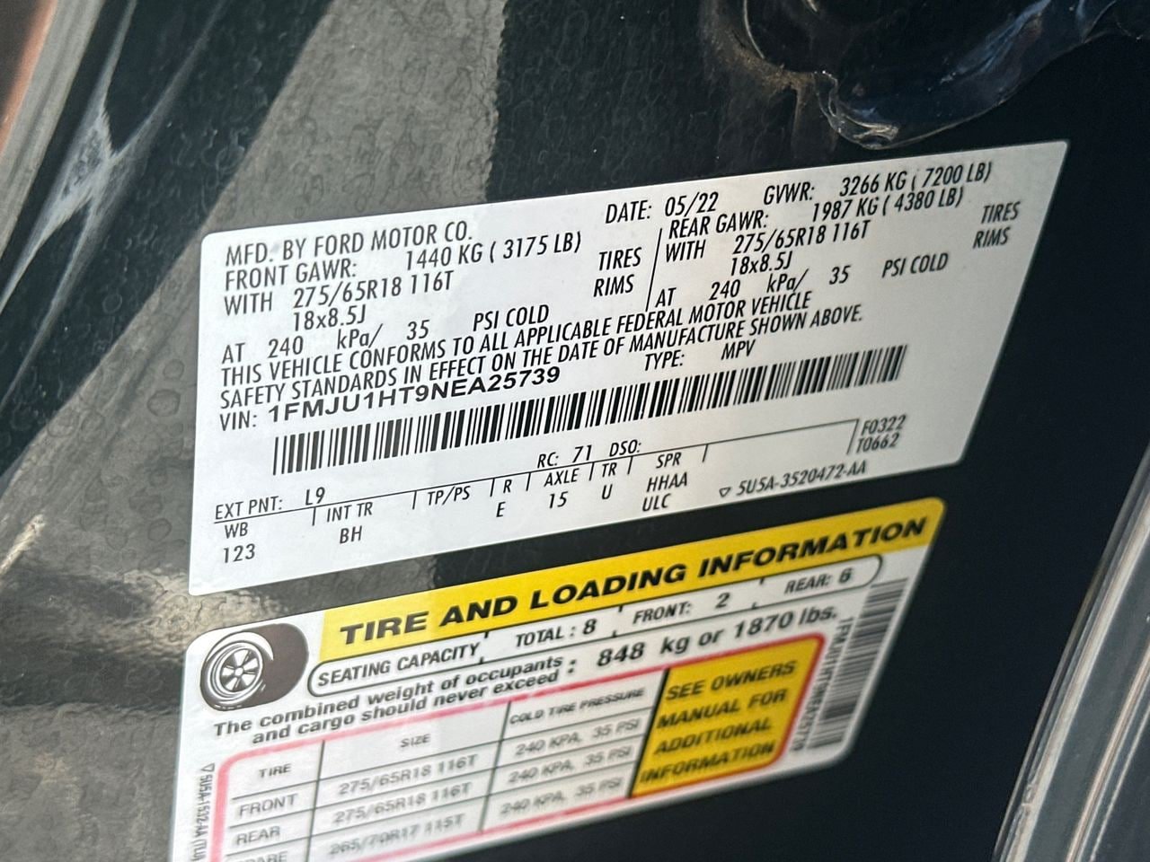 Certified 2022 Ford Expedition XLT RWD image 34
