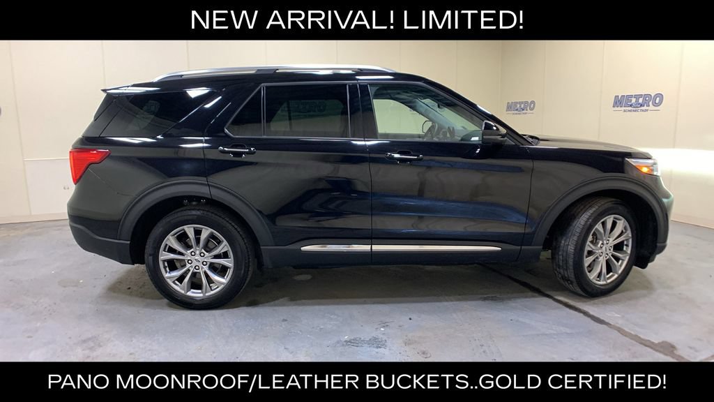 Certified 2023 Ford Explorer Limited w/ Limited Technology Package AWD/4WD image 2