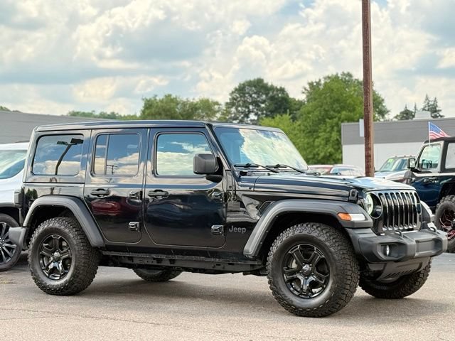 Used 2021 Jeep Wrangler Unlimited Sport w/ Sun And Sound Package AWD/4WD image 31