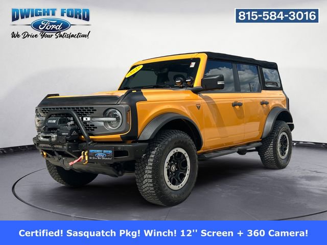 Certified 2022 Ford Bronco Badlands w/ Sasquatch Package