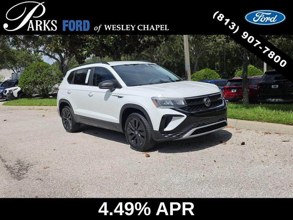 Used 2022 Volkswagen Taos S w/ IQ Drive S Package FWD image 1