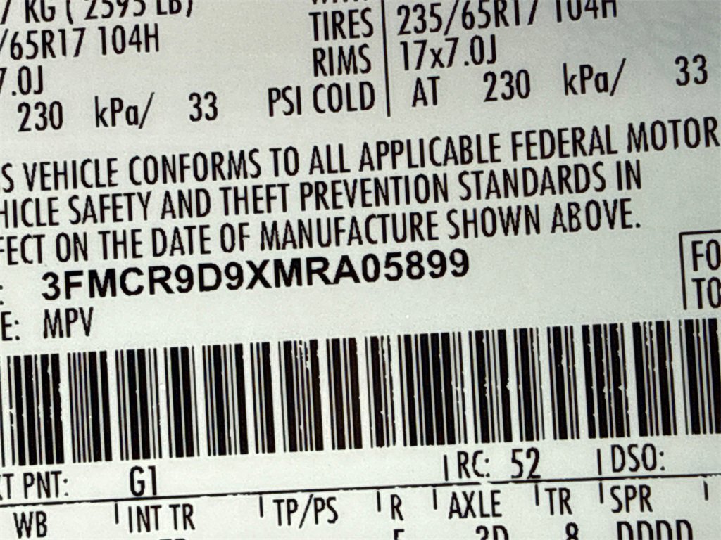 Certified 2021 Ford Bronco Sport Badlands w/ Badlands Package image 33