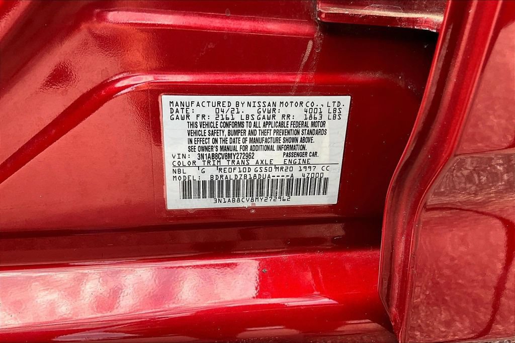 Used 2021 Nissan Sentra SV FWD image 20