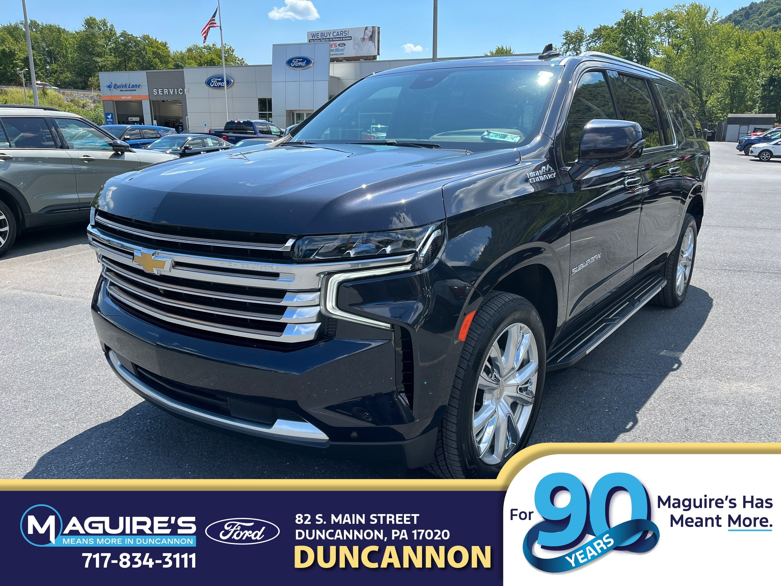 Used 2024 Chevrolet Suburban High Country AWD/4WD image 1