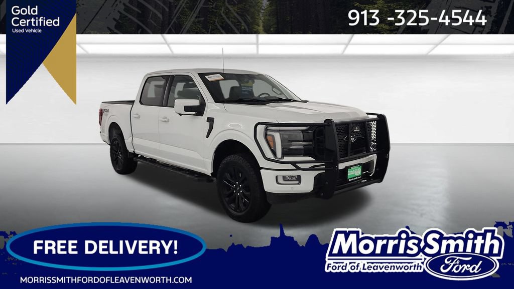 Certified 2024 Ford F150 Lariat w/ FX4 Off-Road Package AWD/4WD video 1