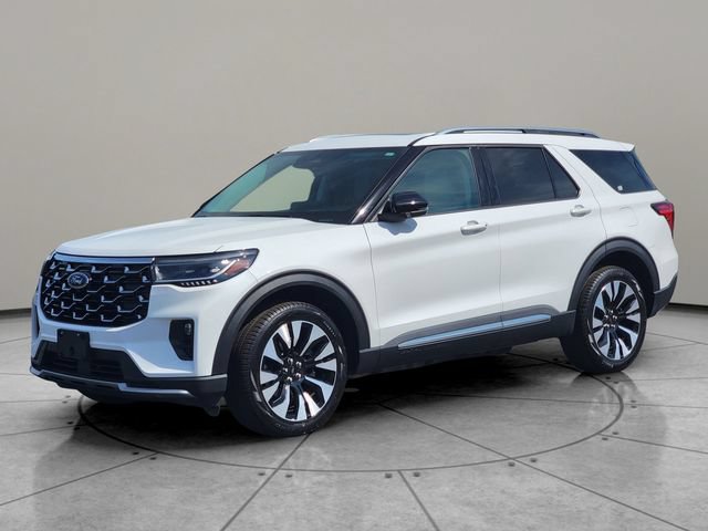 Certified 2025 Ford Explorer Platinum w/ LUX Leather Package AWD/4WD image 3