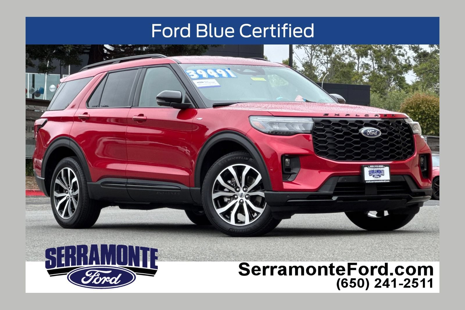 Certified 2025 Ford Explorer ST-Line