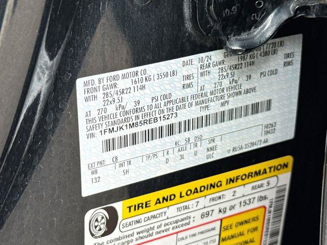 Certified 2024 Ford Expedition Max Platinum AWD/4WD image 25