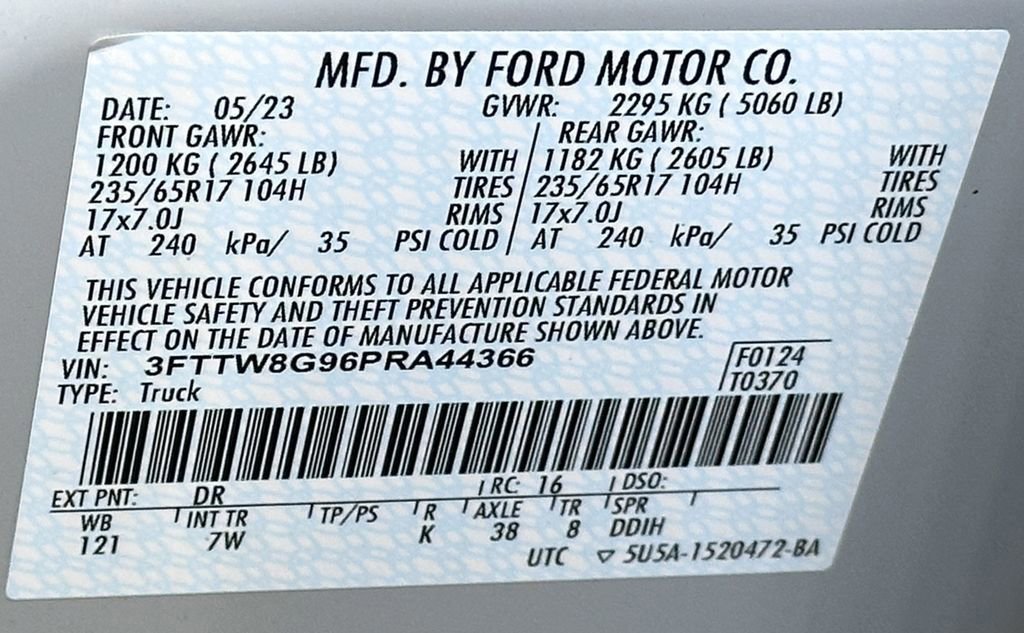 Certified 2023 Ford Maverick Tremor w/ Tremor Off-Road Package image 55