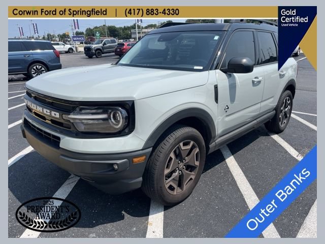 Certified 2022 Ford Bronco Sport Outer Banks w/ Tech Package