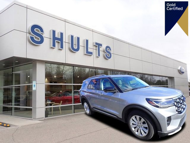 Certified 2025 Ford Explorer Platinum w/ LUX Leather Package