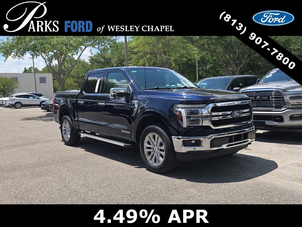 Certified 2025 Ford F150 Lariat w/ Equipment Group 501A Mid