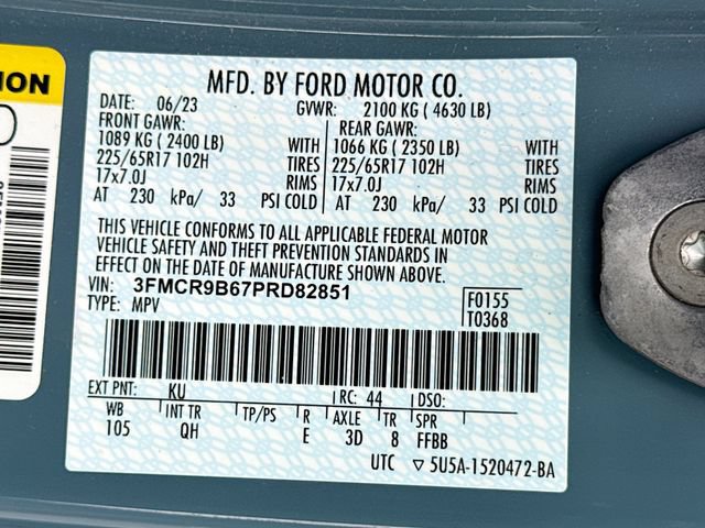 Certified 2023 Ford Bronco Sport Big Bend AWD/4WD image 39
