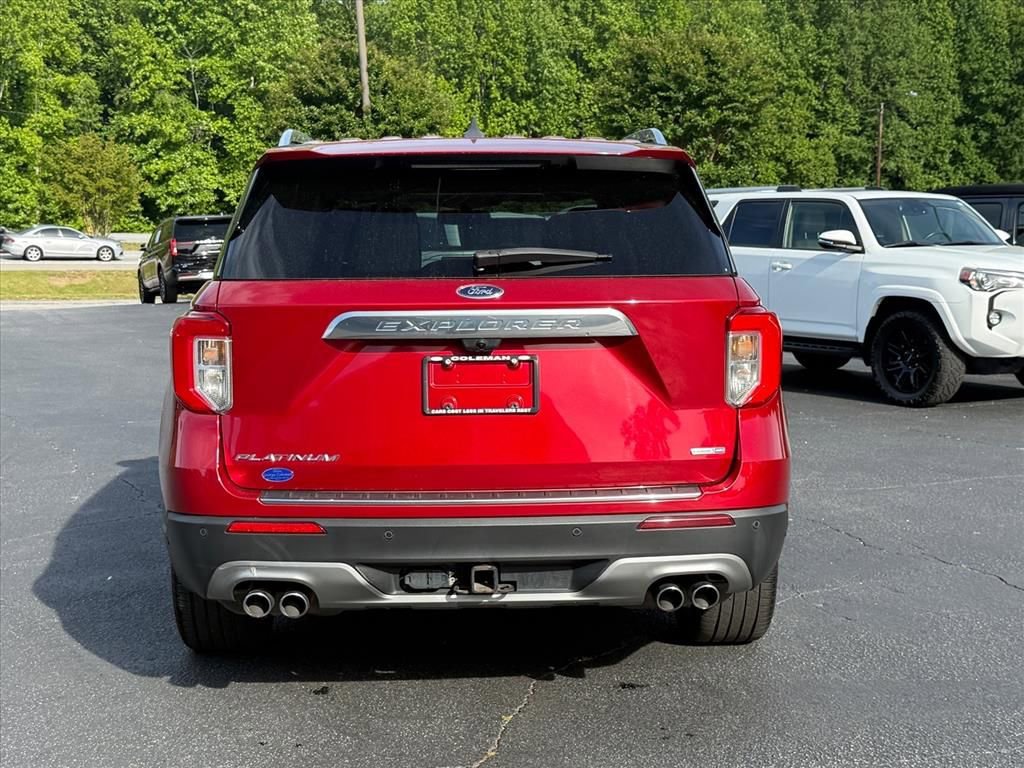 Certified 2020 Ford Explorer Platinum w/ Premium Technology Package AWD/4WD image 5