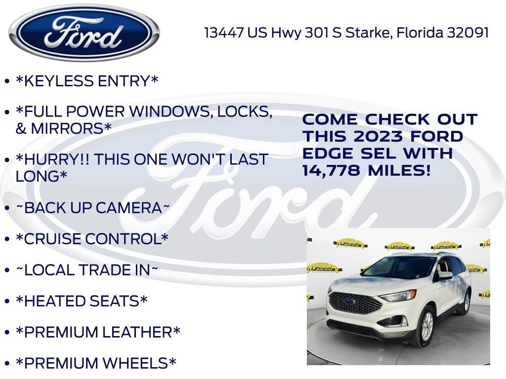 Certified 2023 Ford Edge SEL w/ Convenience Package image 13