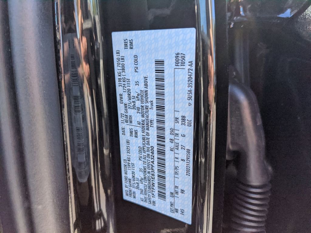 Certified 2023 Ford F150 Platinum w/ Equipment Group 701A High image 41