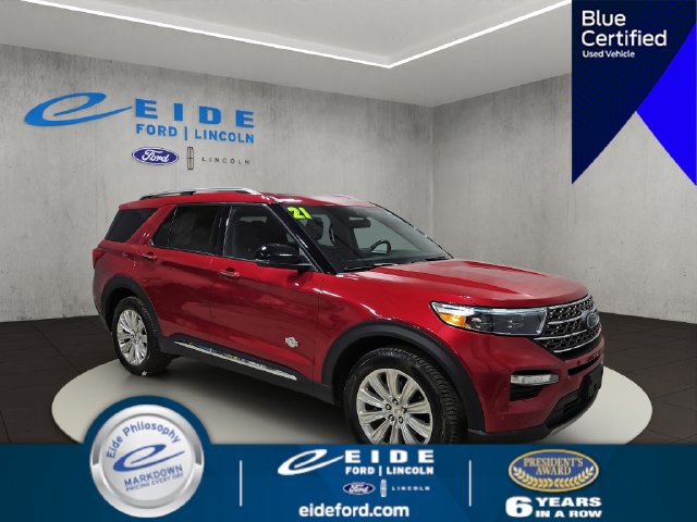 Certified 2021 Ford Explorer King Ranch w/ Premium Technology Package AWD/4WD image 1