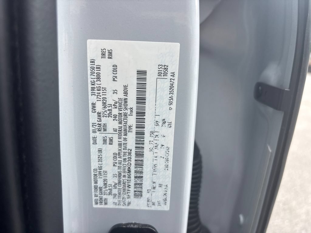 Certified 2021 Ford F150 XLT w/ Equipment Group 302A High AWD/4WD image 18