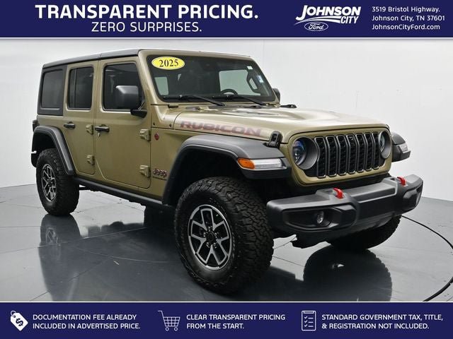 Used 2025 Jeep Wrangler Unlimited Rubicon w/ Safety Group AWD/4WD image 1