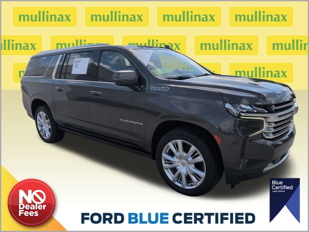 Used 2021 Chevrolet Suburban High Country w/ Premium Package AWD/4WD image 1