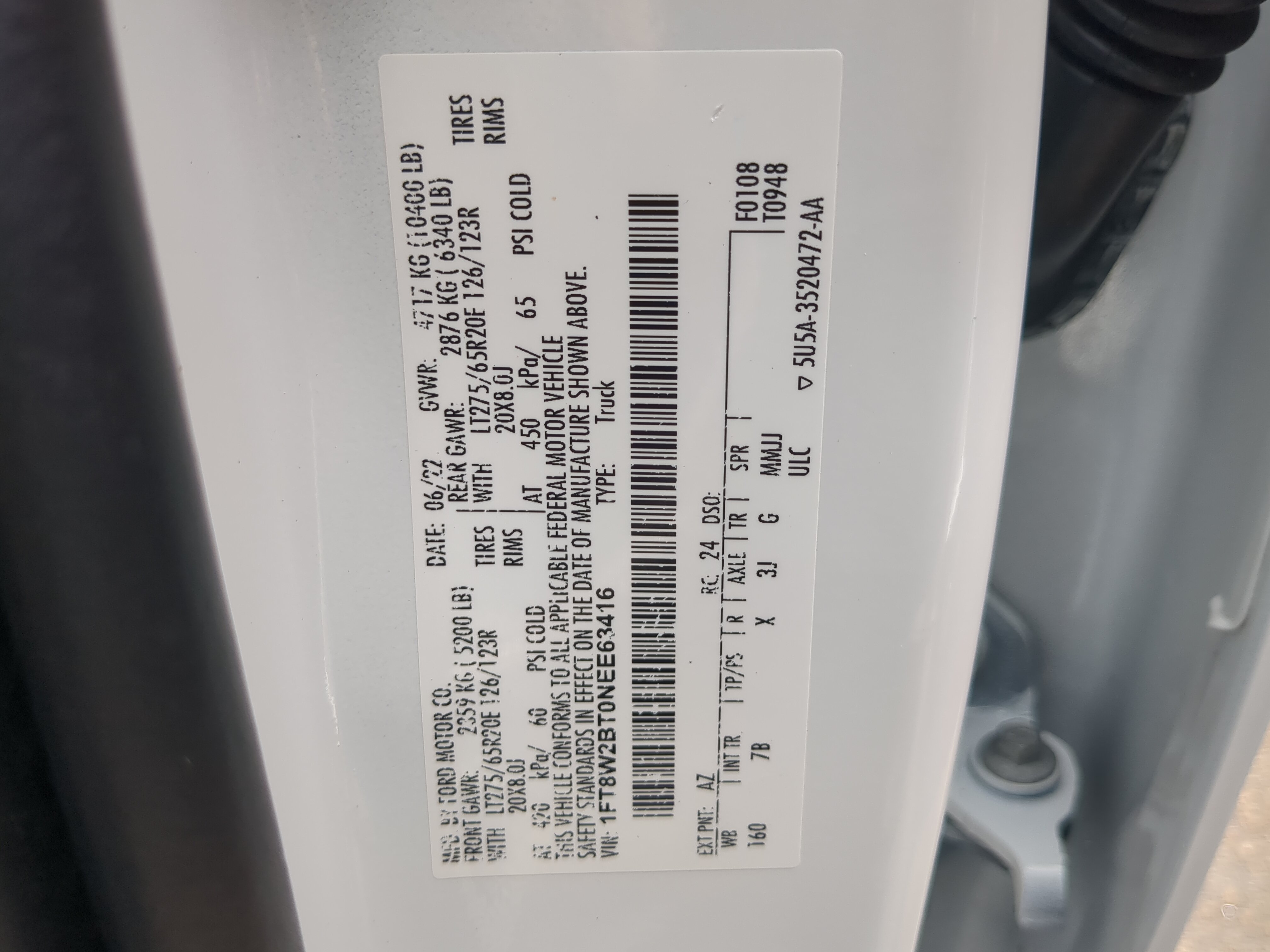 Certified 2022 Ford F250 Platinum AWD/4WD image 29