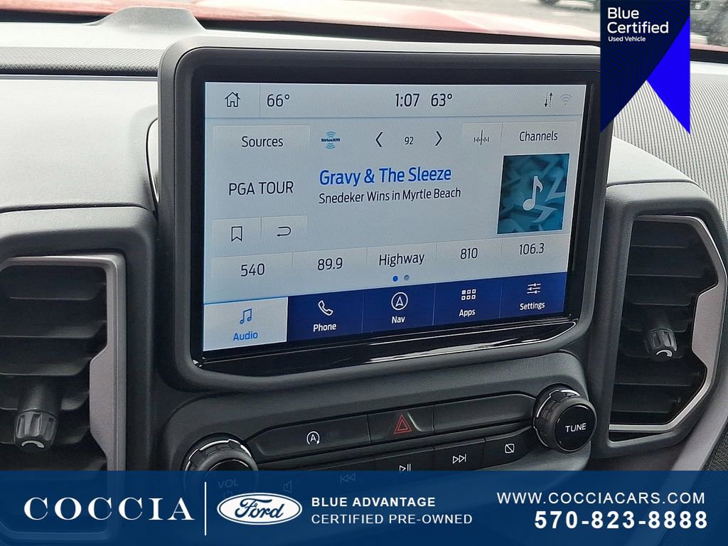 Certified 2023 Ford Bronco Sport Big Bend w/ Convenience Package AWD/4WD image 17