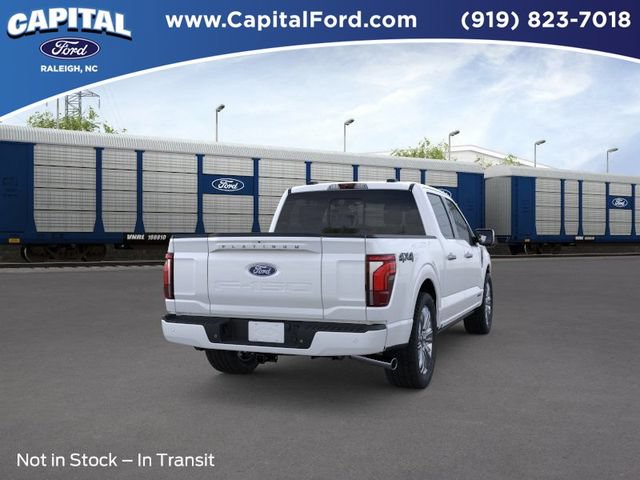 Certified 2025 Ford F150 Platinum w/ Equipment Group 703A Plus AWD/4WD image 8