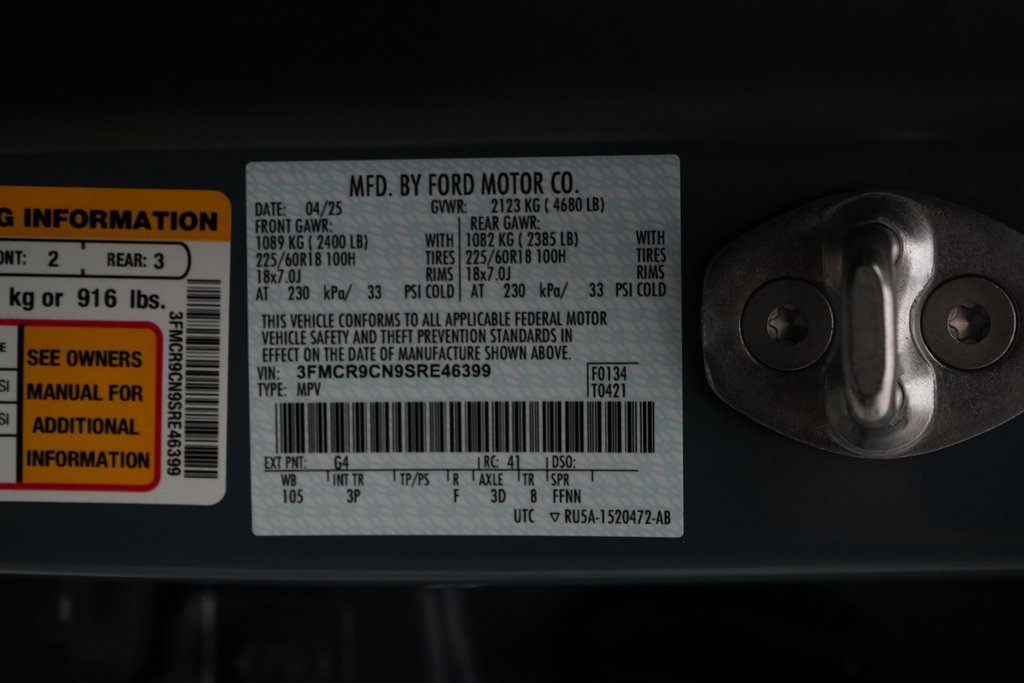 Certified 2025 Ford Bronco Sport Outer Banks w/ Outer Banks Tech Package+ image 33