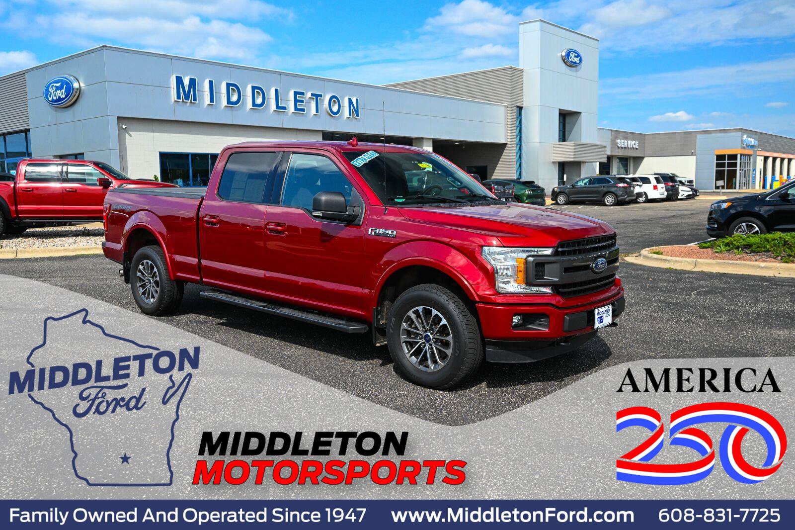 Certified 2018 Ford F150 XLT w/ Equipment Group 302A Luxury AWD/4WD image 1