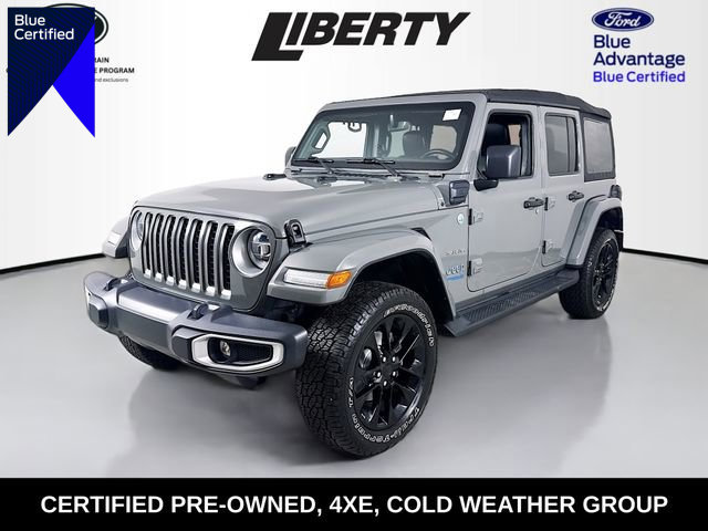 Used 2021 Jeep Wrangler Unlimited Sahara 4xe w/ Cold Weather Group