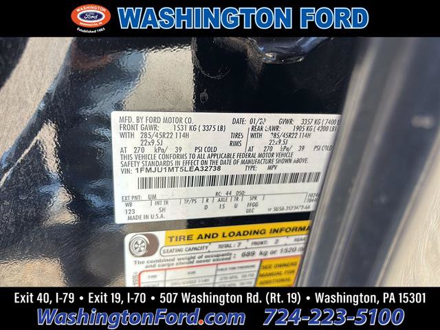 Certified 2020 Ford Expedition Platinum AWD/4WD image 21