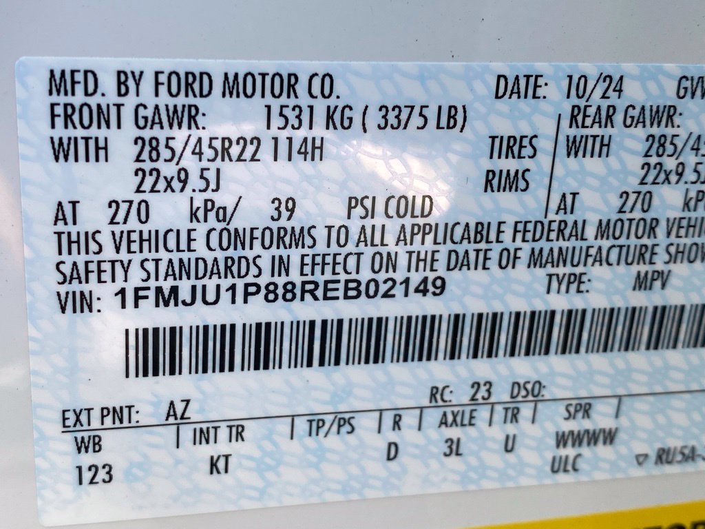 Certified 2024 Ford Expedition King Ranch AWD/4WD image 24