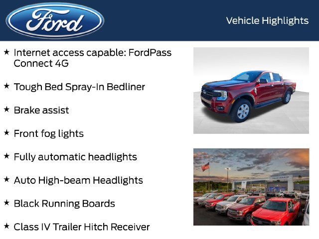 Certified 2025 Ford Ranger XL w/ Trailer Tow Package AWD/4WD image 9