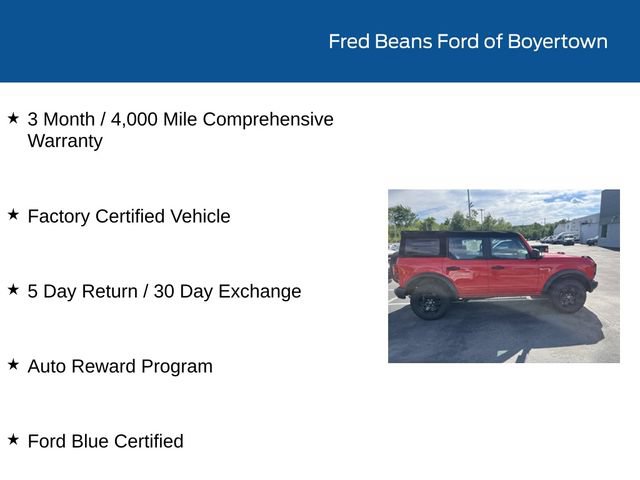 Certified 2023 Ford Bronco 4-Door AWD/4WD image 6
