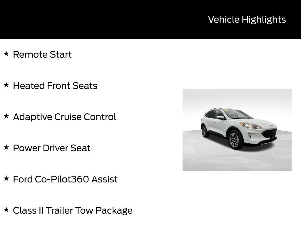 Certified 2020 Ford Escape SEL image 13