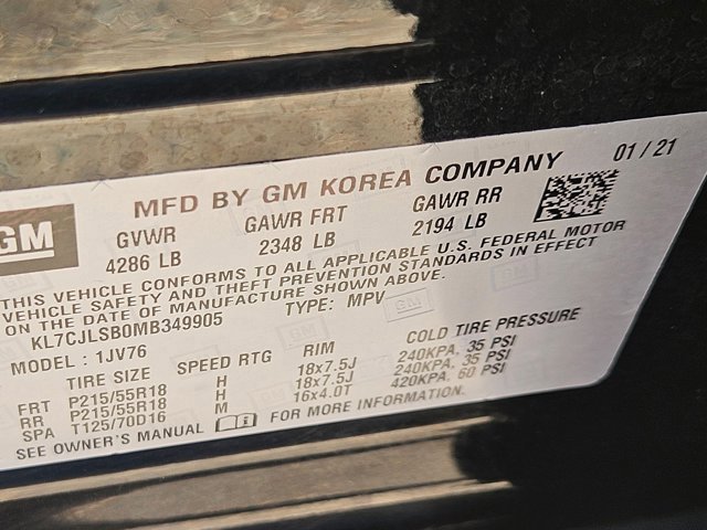 Used 2021 Chevrolet Trax LT w/ Midnight Edition image 23