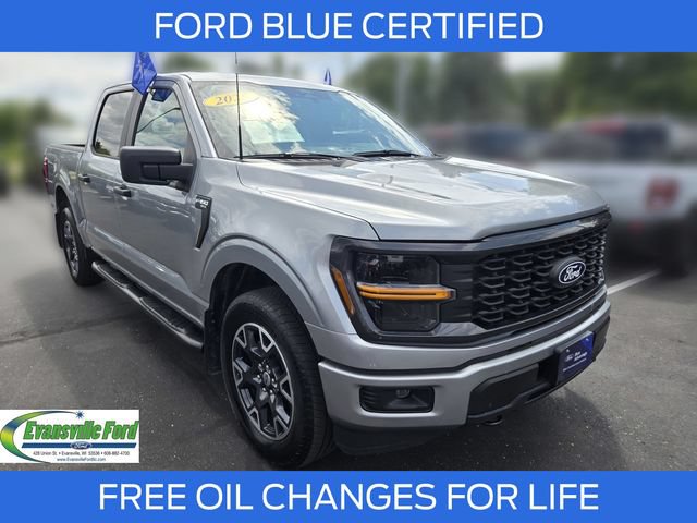 Certified 2025 Ford F150 STX w/ Equipment Group 200A AWD/4WD image 1