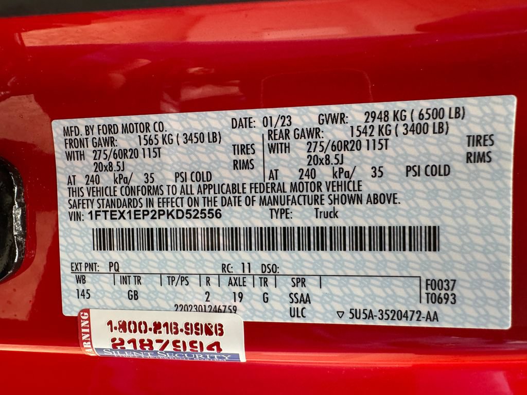 Certified 2023 Ford F150 XL w/ STX Appearance Package AWD/4WD image 32