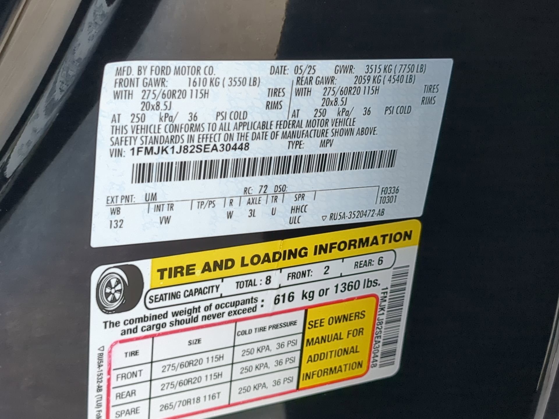 Certified 2025 Ford Expedition Max Active AWD/4WD image 77