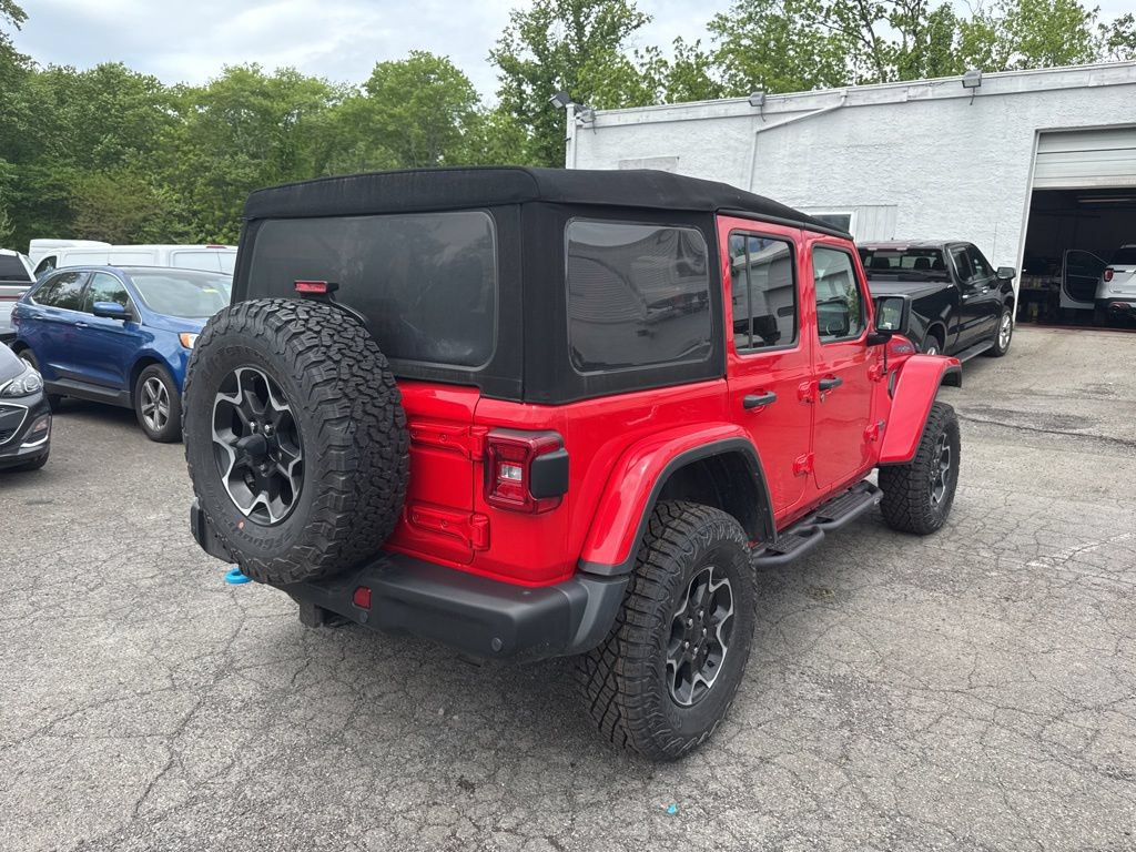 Used 2021 Jeep Wrangler Unlimited Rubicon 4xe w/ Steel Bumper Group AWD/4WD image 6
