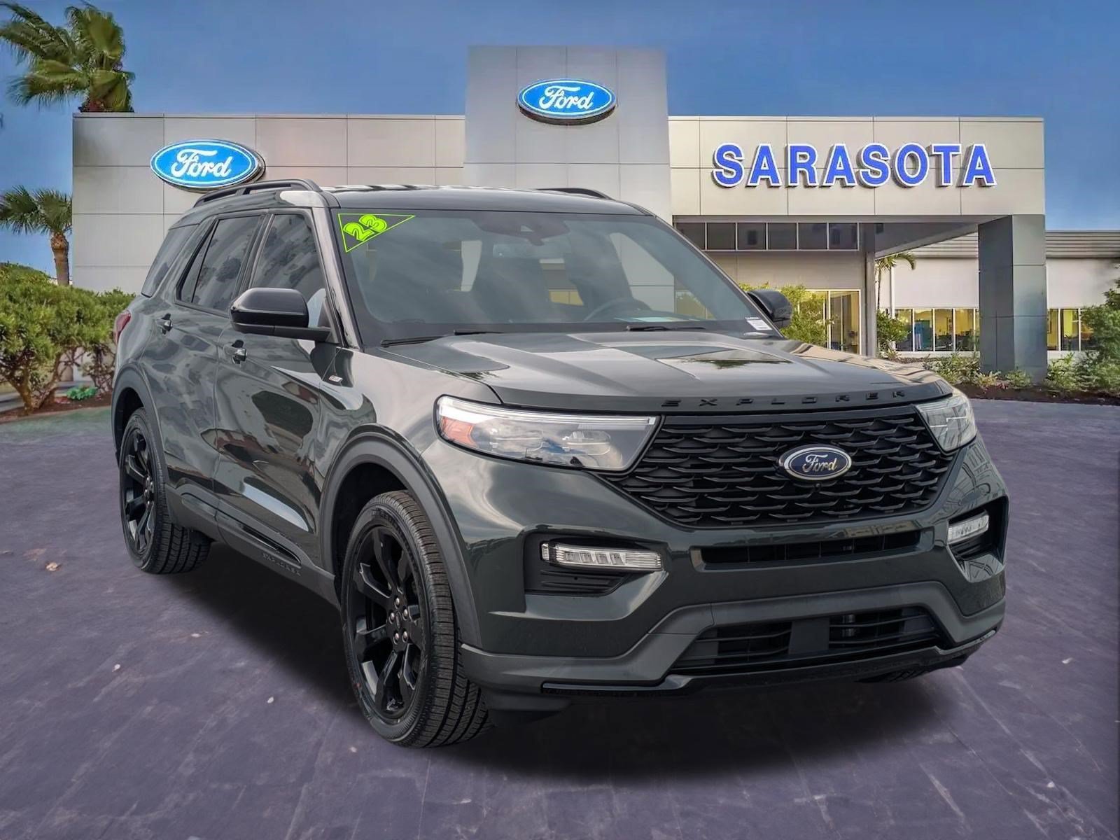 Certified 2023 Ford Explorer ST-Line w/ Class IV Trailer Tow Package