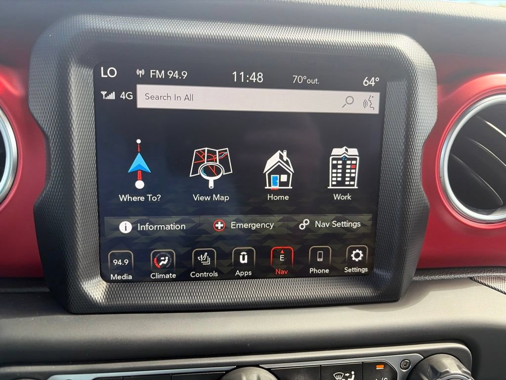 Used 2023 Jeep Gladiator Rubicon w/ LED Lighting Group AWD/4WD image 21